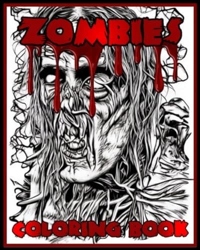 Zombies Colouring Book