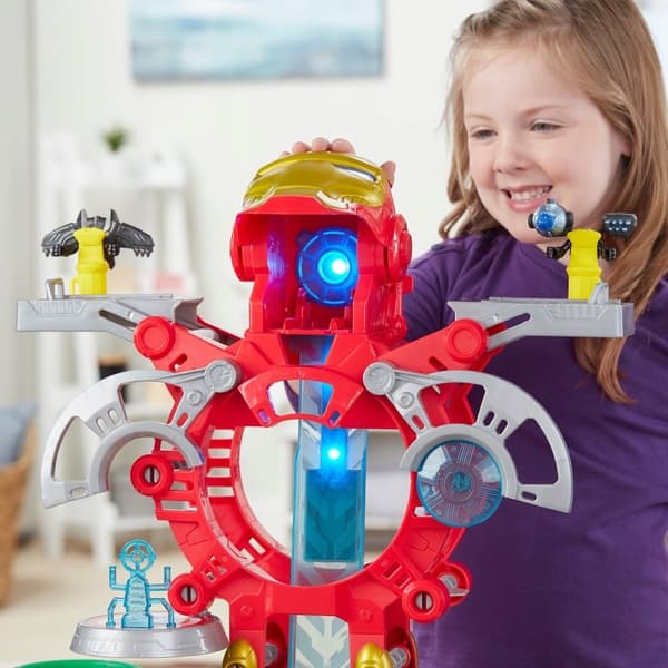 Avengers: Iron Man’s Headquarters 64.1 cm!!! Set with action figures!!