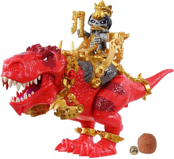 TREASURE X DINO GOLD T-REX DINOSAUR + PTERODACTYL