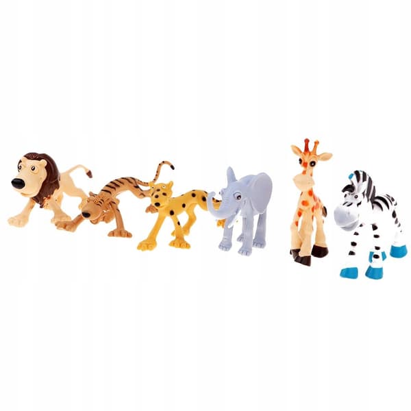 Simulation: Wildlife, Animals, Lions, Dinosaurs, Group, Toy Animals