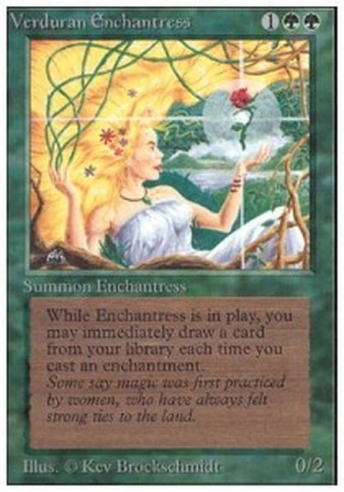 Magic: The Gathering Verduran Enchantress