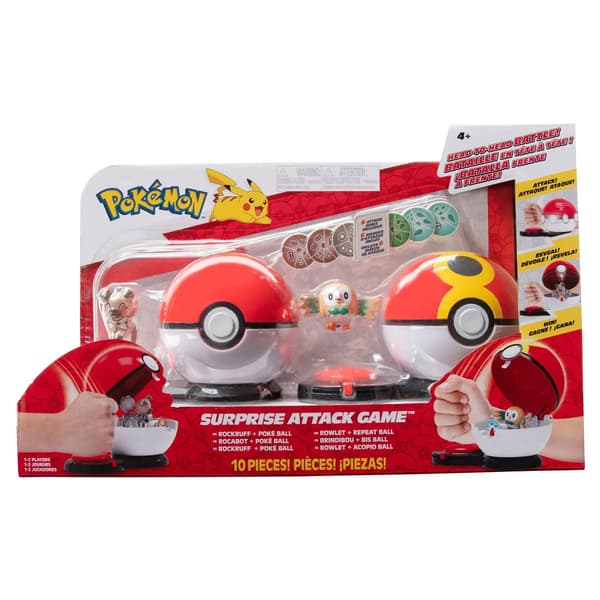 Pokémon Surprise Attack: Rowlet vs. Rockruff W2 – 4+