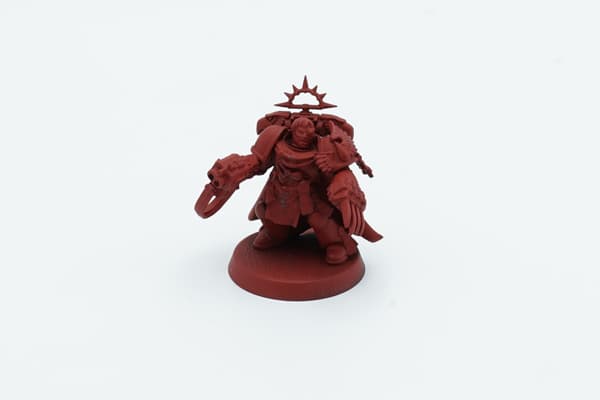 Warhammer 40k Blood Angels Commander plastic figurine