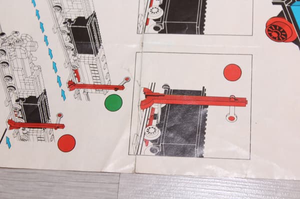 LEGO 182 Train INSTRUCTIONS LEGOLAND K84