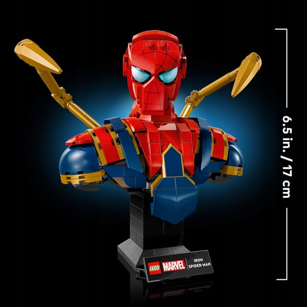 LEGO Marvel Iron Spider-Man Bust 76326