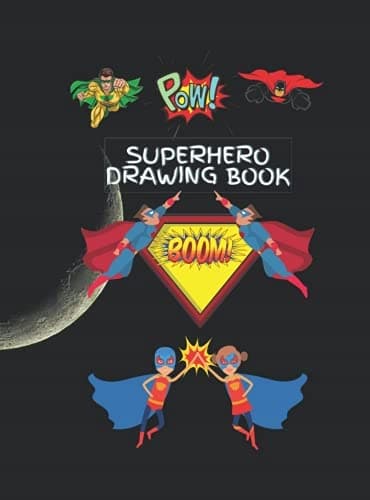 Superhero Colouring Book