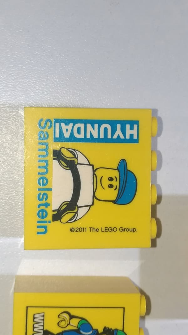 621c. LEGO Legoland commemorative bricks
