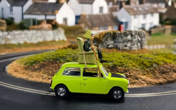 Scalextric Mr Bean Mini DIY Car Model scale: 1:32