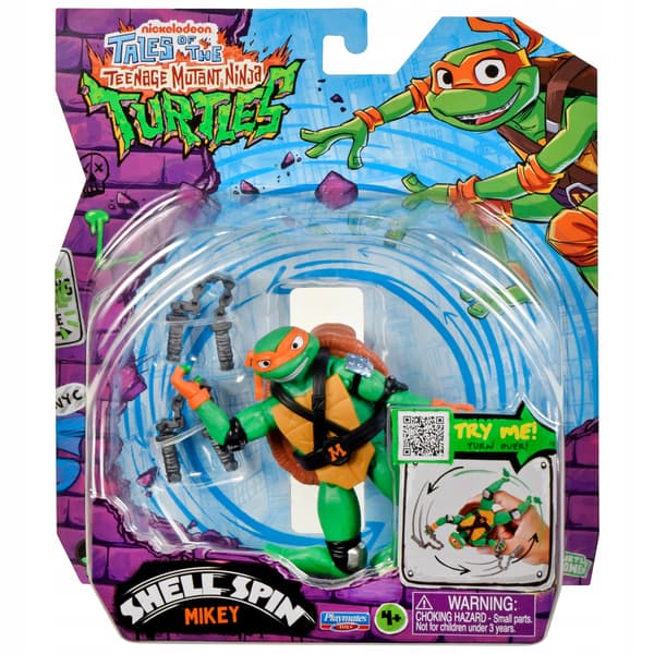 Ninja Turtles: Shell Spin Mikey action figure