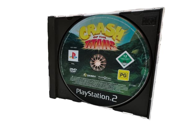 Crash of the Titans PS2 game