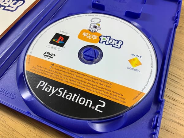 EYE TOY PLAY set: BDB disc + PS2