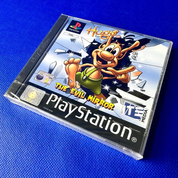 Hugo: The Evil Mirror | PL | PS1 | PSX | POLISH VERSION | NEW | + PROTECTOR