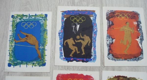 Mieczysław Majewski, 9 items, Postcard Movement, Olympics