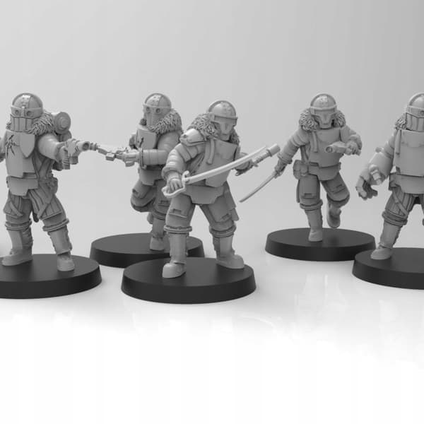 Lunar Auxilia Extra Officers 32 mm