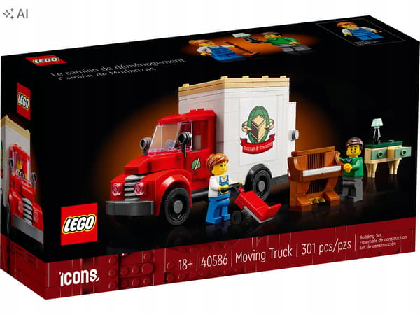 LEGO ICONS 40586 – Removal Van