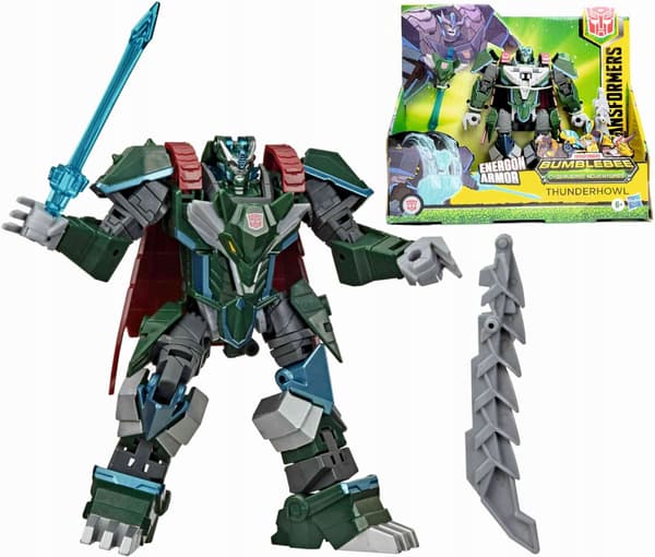 Transformers THUNDERHOWL 13-Step Wolf CYBERVERSE ADVENTURES HASBRO