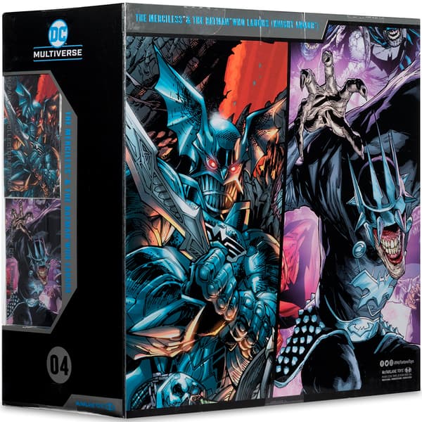 McFarlane DC Action Figures – Batman Who Laughs (Knight Armour) & The Mercile