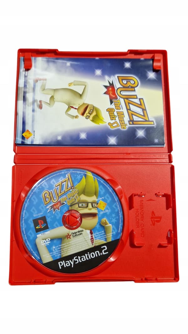 PS2 game Buzz!: The Music Quiz || English language version