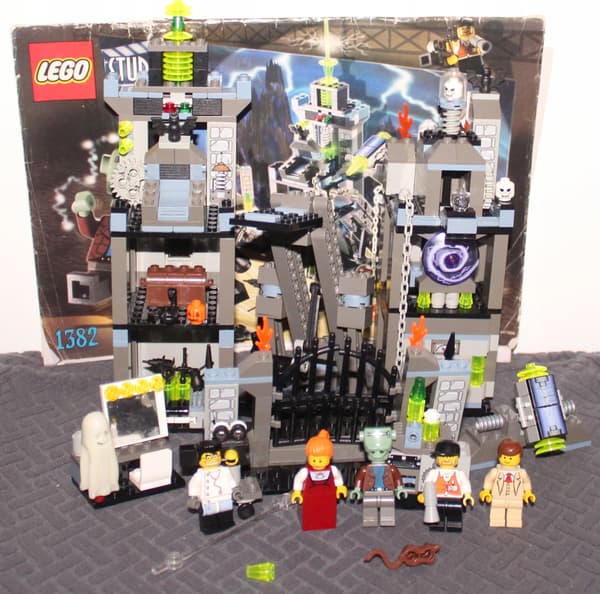 LEGO STUDIOS 1382 Scary Laboratory SET INSTRUCTIONS