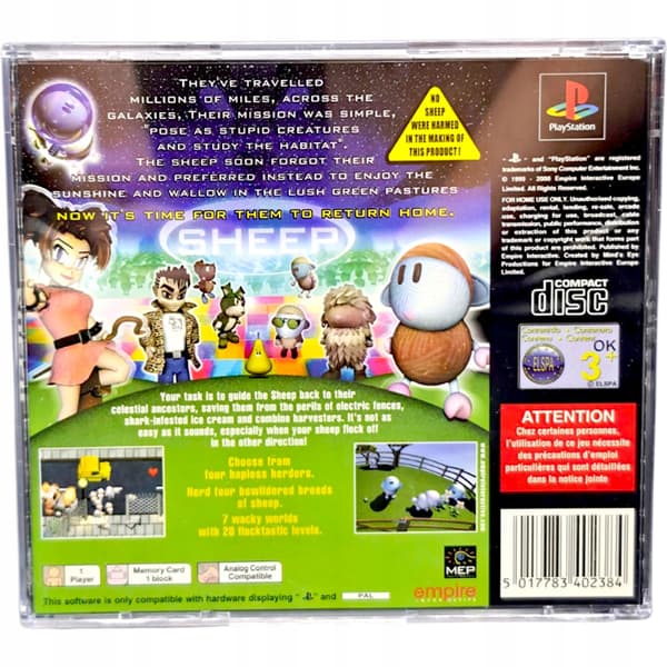 SHEEP PlayStation (PSX) PS1
