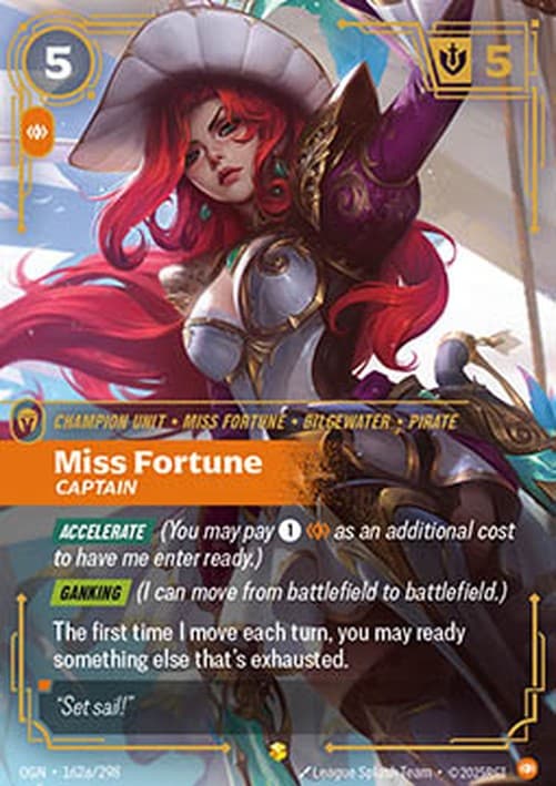 Riftbound OGN Miss Fortune, Captain