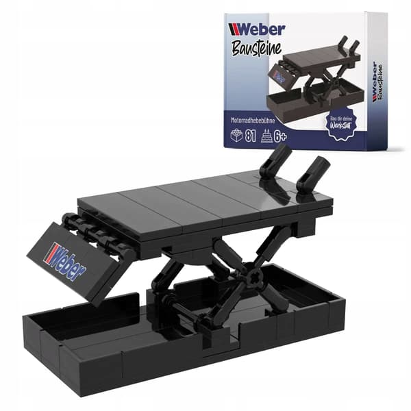 Weber 81-piece motorbike jack blocks