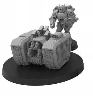Estoc Weapons Platform gun + Lunar Auxilia crew