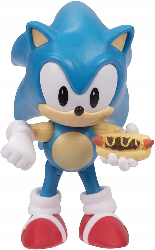 SEGA JAKKS PACIFIC SONIC GO FIGURINE, 6 CM