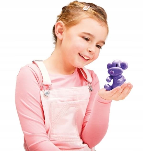 SQUEAKEE MINIS . Monkey Interactive toy