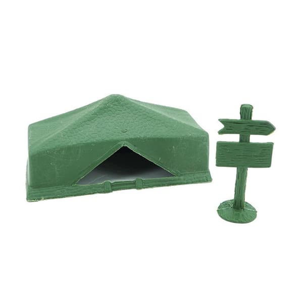 9-piece set: Sand Table Model – Realistic Simulation of a Miniature Battle (2 pieces)