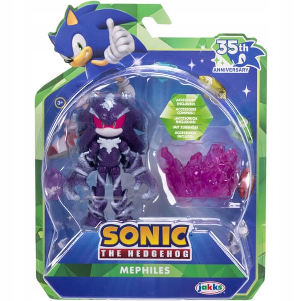 Sonic the Hedgehog Mephiles the Dark Action Figure by Jakks