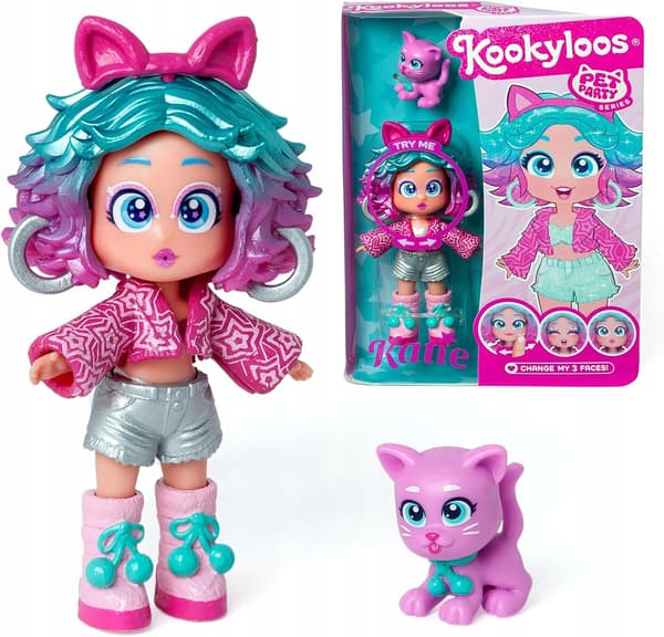 KOOKYLOOS Pet Party range – KATIE doll