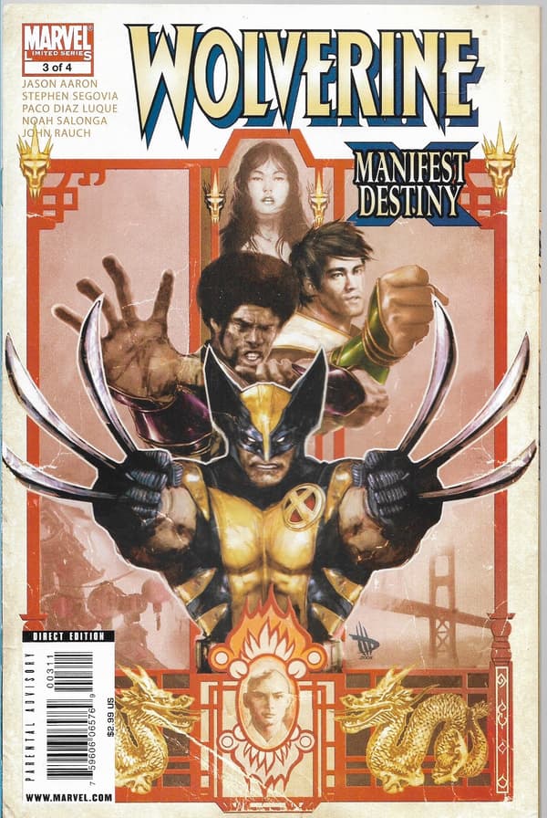 Marvel Wolverine: Manifest Destiny Comics 1–4/2008 (in English) – Complete Set