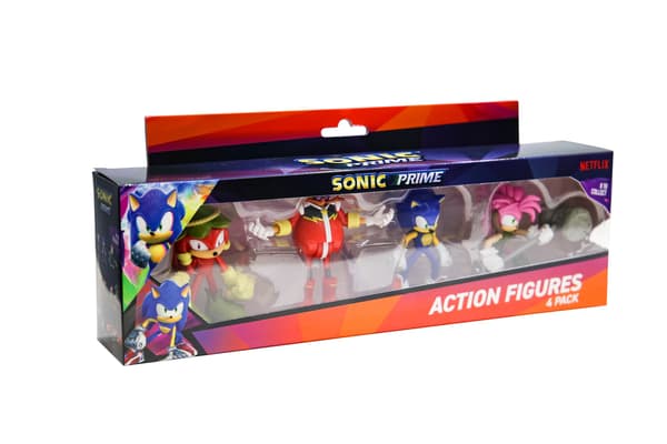 SONIC ACTION FIGURES – SET OF 4 FIGURES