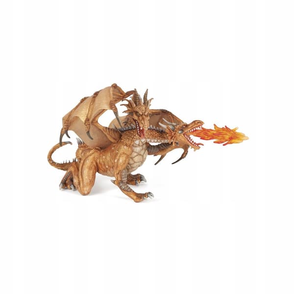 Golden two-headed dragon