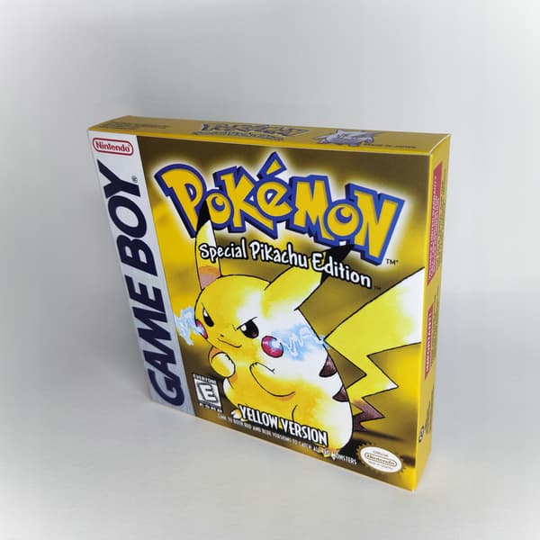 Pokémon Yellow Game Boy Box + Cartridge