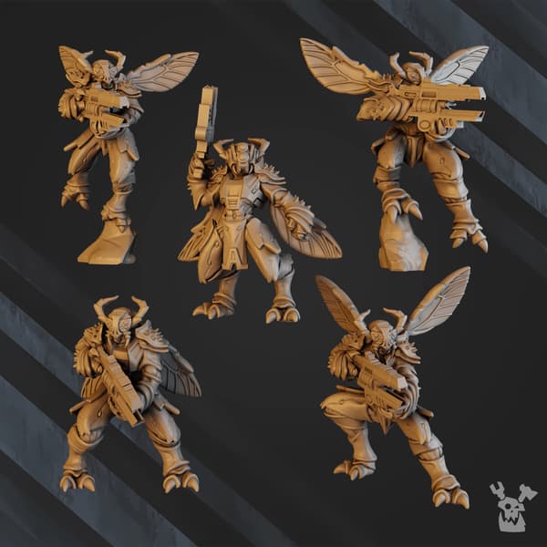 Mantomorhs Assault Squad x5 DakkaDakkaStore