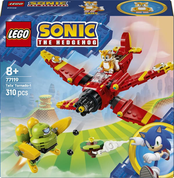 LEGO Sonic the Hedgehog: Tails and Tornado-1 77119