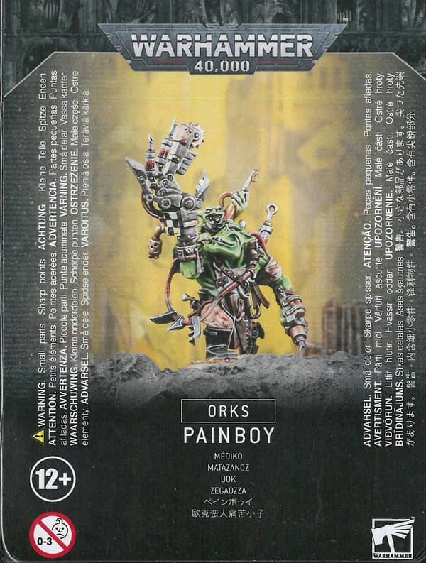 Warhammer 40 000 ORKS Ork Painboy Games Workshop
