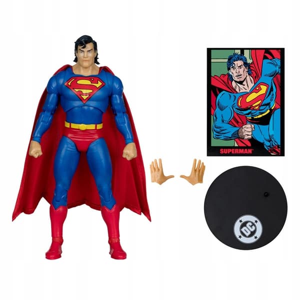 Superman (Zero Hour) action figure, 19 cm – DC Direct Page Punchers