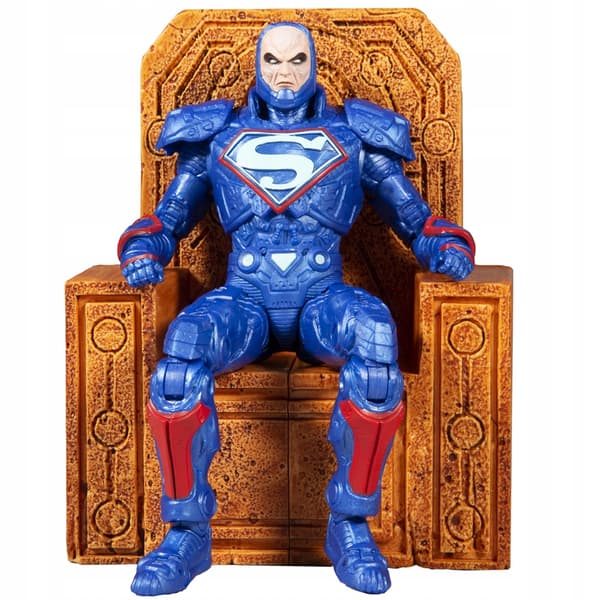 Lex Luthor (Blue Power Suit; Throne) figure from the DC Multiverse range
