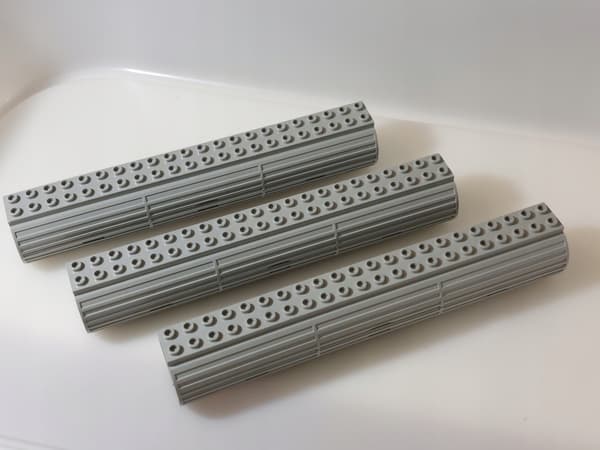 LEGO Battery Case 4350c01, light grey