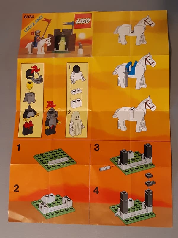LEGO Castle 6034 The Black Monarch’s Ghost (No. 8)