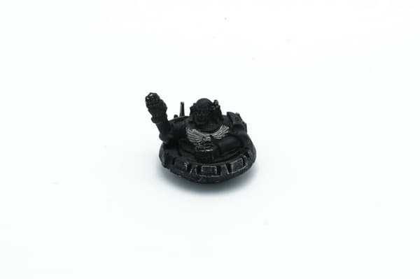 Warhammer 40k Vindicator Space Marine Tank Commander metal figurine