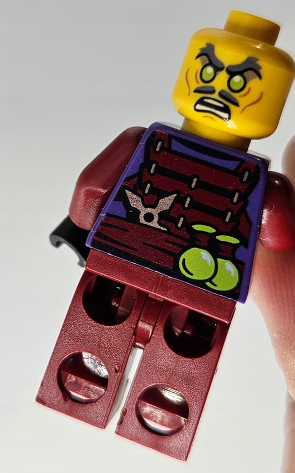 LEGO NINJAGO FIGURE njo0188 njo188 Clouse - Skybound DEFECT /