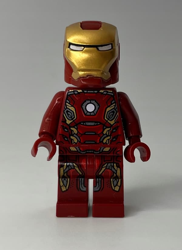 Lego Super Heroes sh164 Iron Man Mark 45 Armour DEFECT