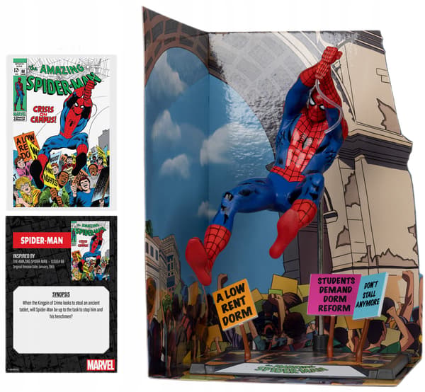 MCFARLANE Marvel Collection Spider-Man figurine (The Amazing Spider-Man 68)