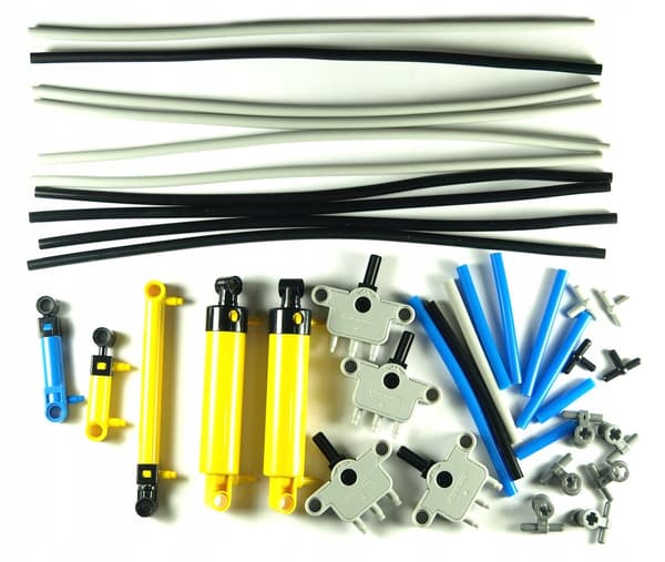 LEGO Technic Pneumatic Set: Pump and Cylinder x4, 38 pieces