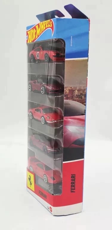 HOT WHEELS FERRARI 5-PACK