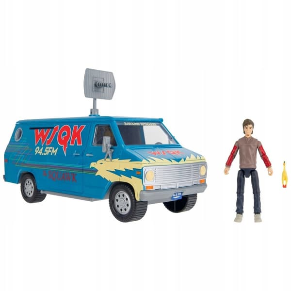 Jazwares Stranger Things WSQK The Squawk Van play set